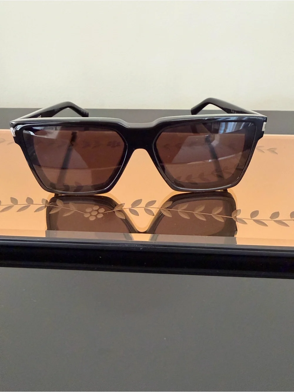 Saint Laurent Black Frame Sunglasses